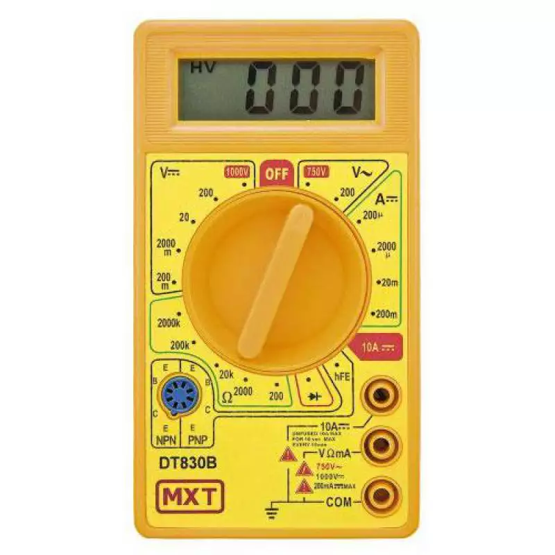 multimetro digital dt 830b multiteste